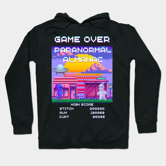 8 bit paranormal 2 Hoodie by Paranormal Almanac